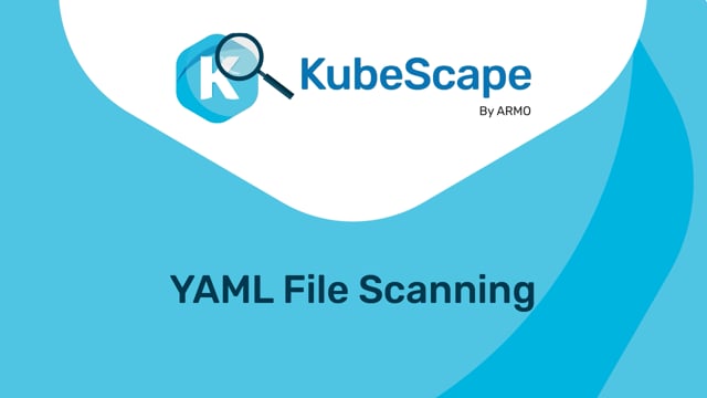 Kubescape scan YAML file