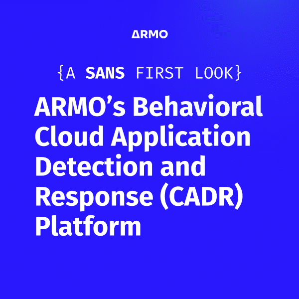 SANS Review of ARMO’s CADR SANS Review of ARMO’s CADR